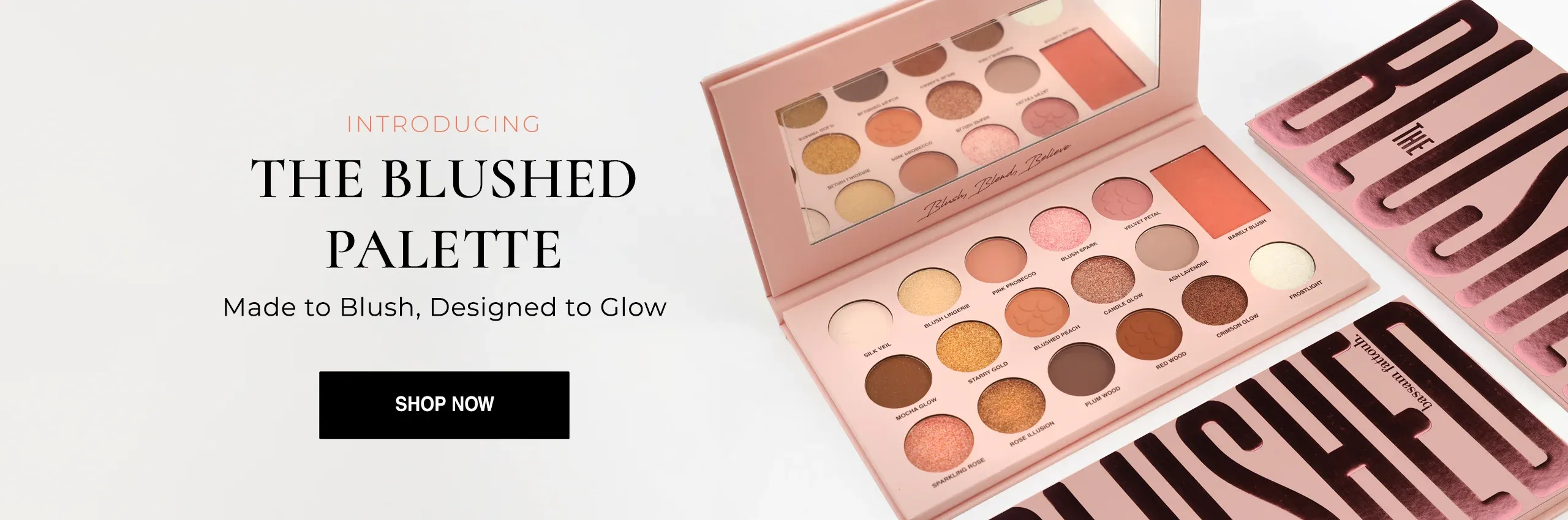 blushed palette